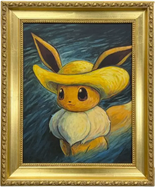 ゴッホピカチュウキャンバスアート 金枠 Mサイズ 即日発送】ポケモン ゴッホピカチュウ キャンバスアート 金枠｜Yahoo