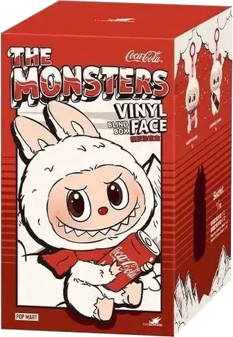 【ピース】The Monsters Coca Cola Series Vinyl Face Sealed Case［LABUBU］