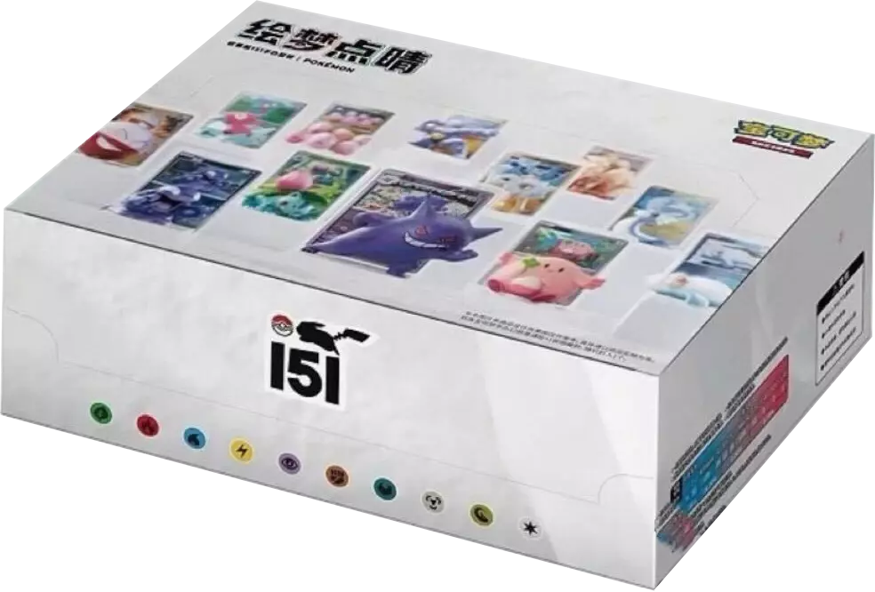 1/319の確率でポケモンカード&フィギュア 151 絵夢点睛(中国語版)の