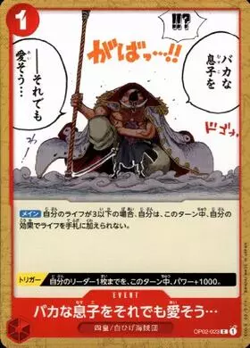 バカな息子をそれでも愛そう