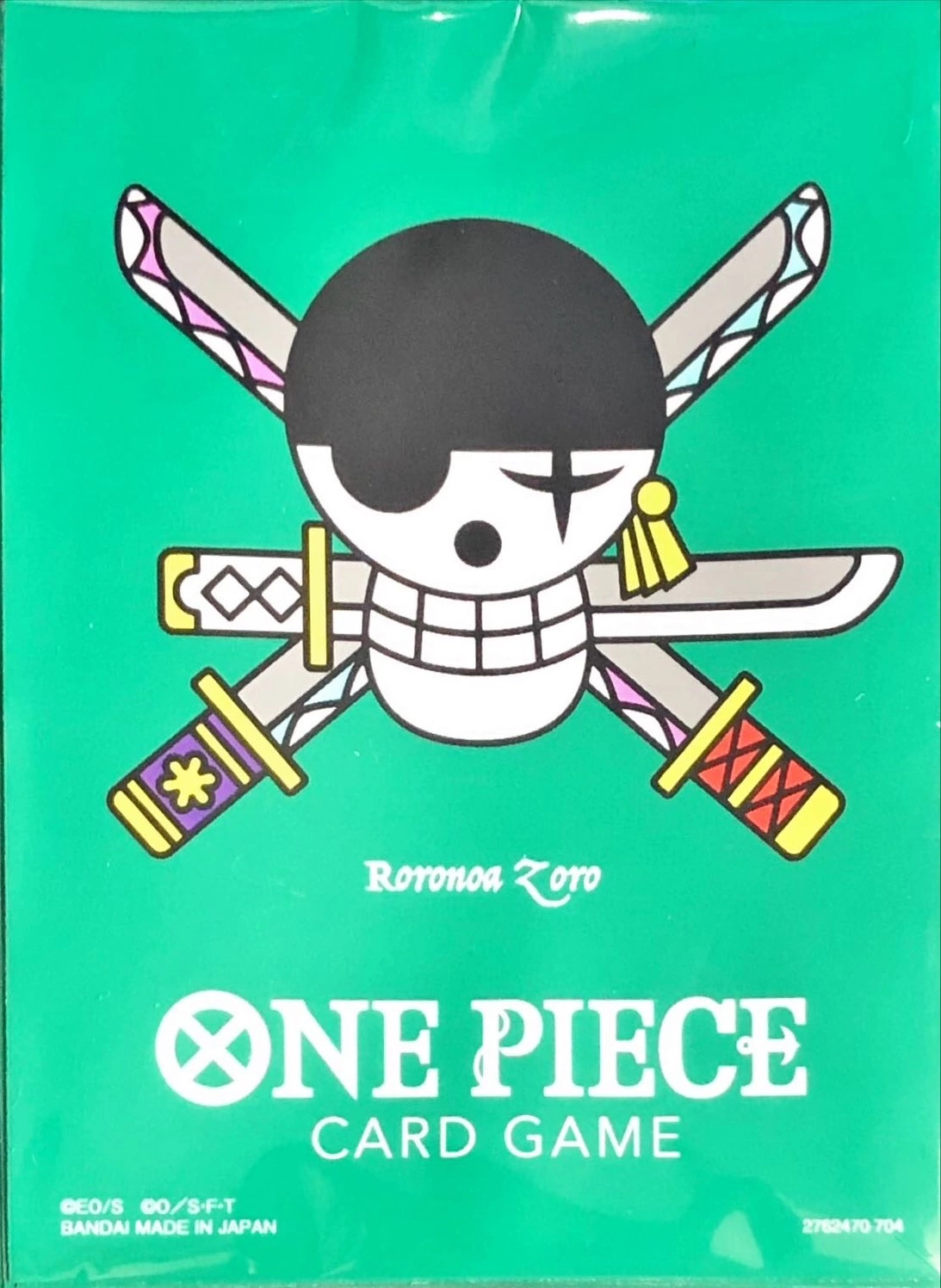 DP)スリーブ『ロロノア・ゾロ(海賊旗/リミテッドカードスリーブ