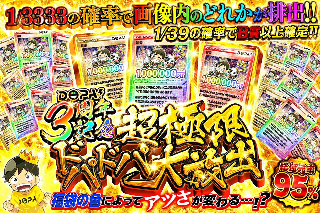 DOPA!3周年記念 超極限ドパドパ大放出