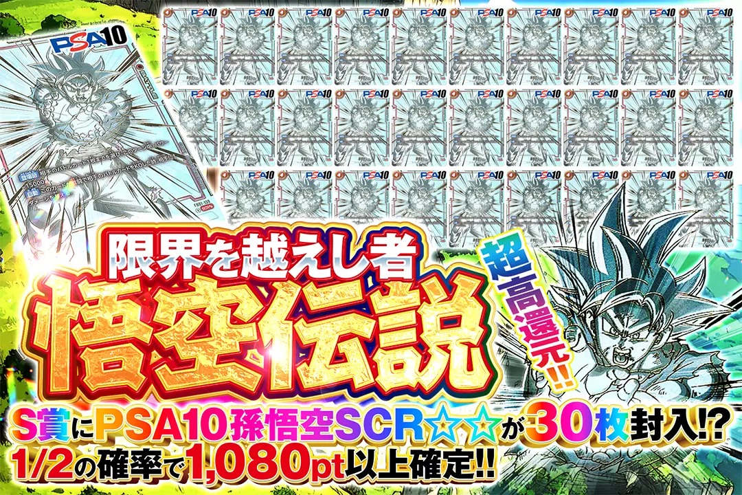限界を超えしもの 悟空シクパラ psa10