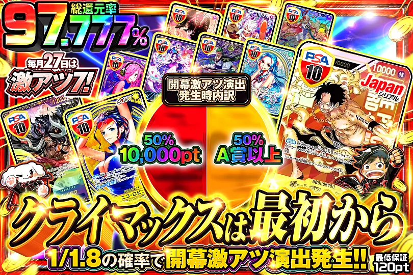 毎月27日は激アツ7! クライマックスは最初から(274685) - ワンピース