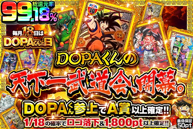 毎月18日はDOPAくんの日 DOPAくんの天下一武道会、開幕。(269238
