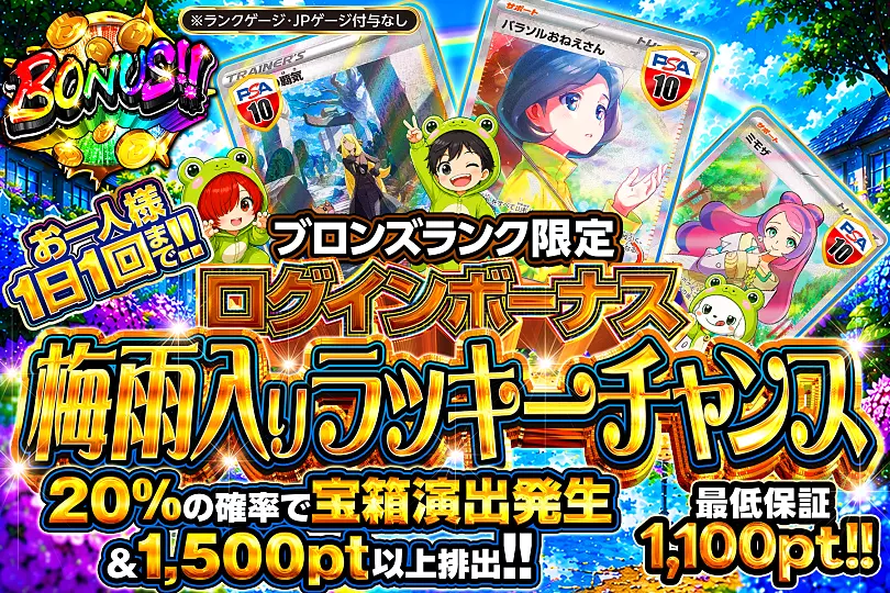 ログインボーナスガチャのイメージ