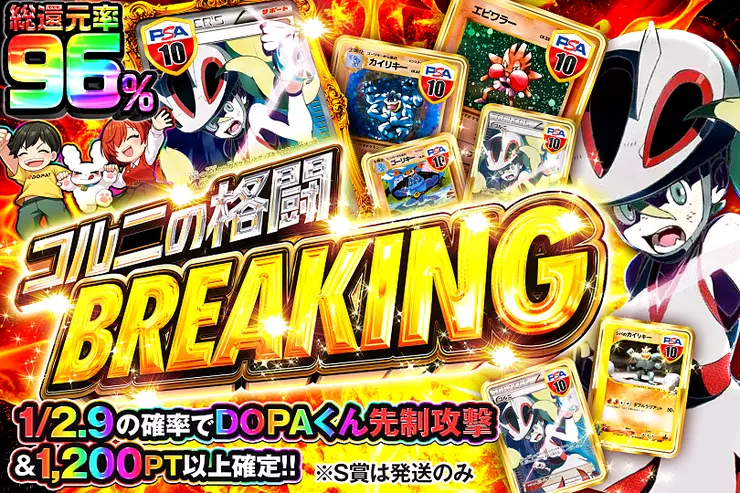 コルニの格闘BREAKING