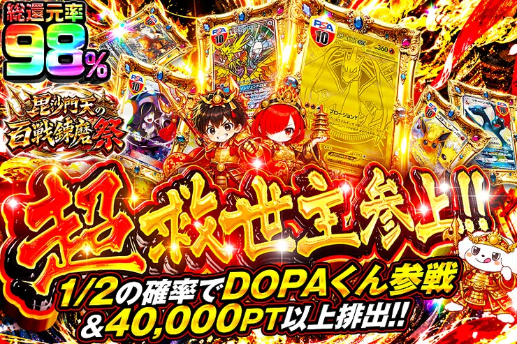 毘沙門天の百戦錬磨祭 超救世主参上!