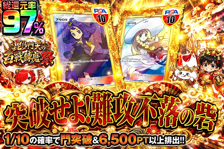 毘沙門天の百戦錬磨祭 突破せよ!難攻不落の砦