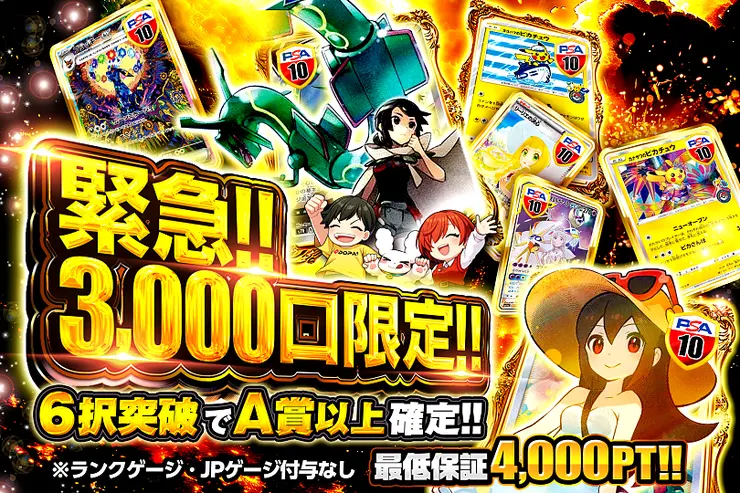 緊急!!3,000口限定!!