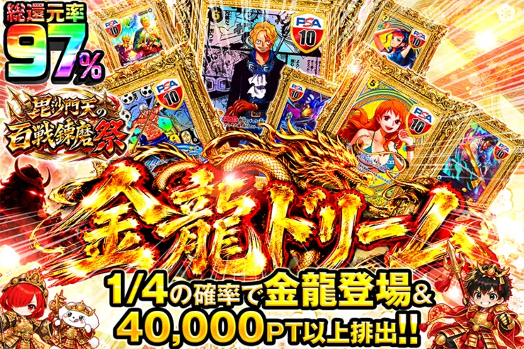 毘沙門天の百戦錬磨祭 金龍ドリーム