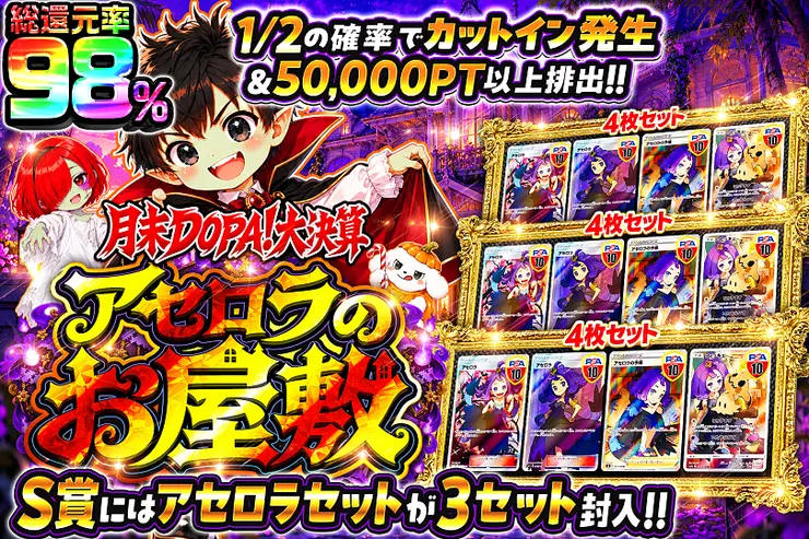 S賞とA賞以上の一部商品は発送のみとなります。