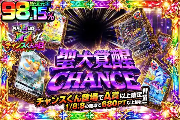 毎月15日は覚醒チャンスくんの日 聖犬覚醒CHANCE