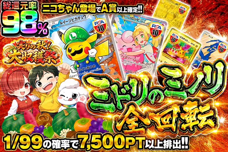 ミドリのミノリ 全回転