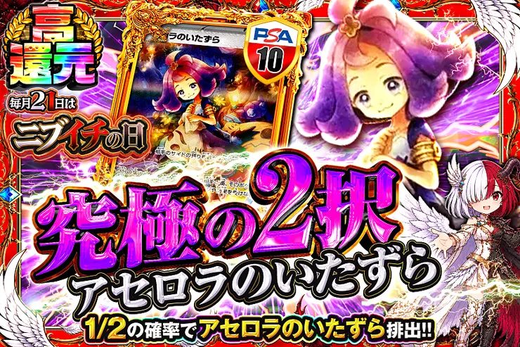 毎月21日はニブイチの日 究極の2択  アセロラのいたずら
