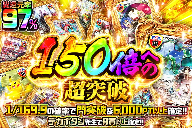 150倍への超突破