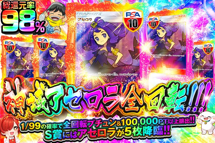神域アセロラ全回転!!!