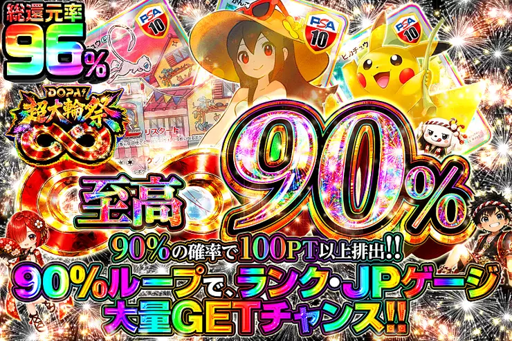 至高90％