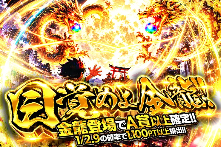 目覚めよ金龍!!