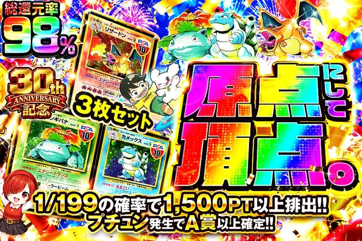 30th ANNIVERSARY記念 原点にして頂点。