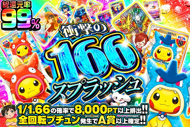 衝撃の166スプラッシュ