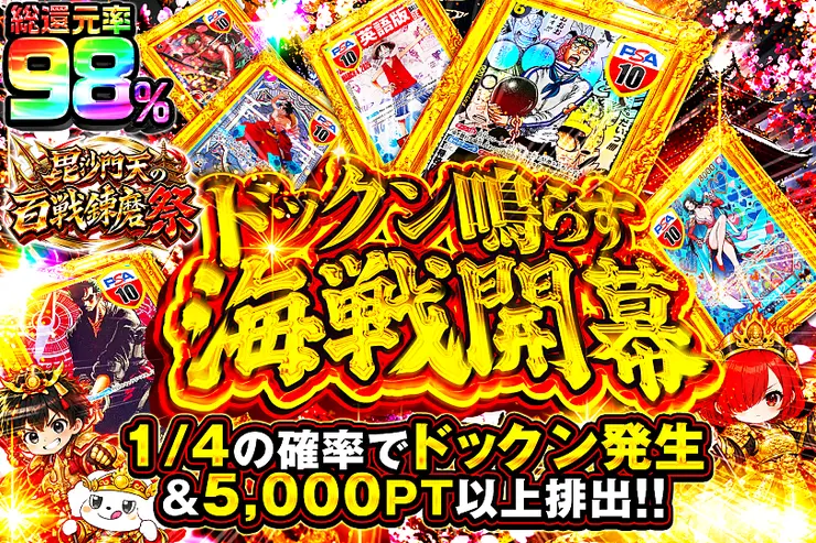 毘沙門天の百戦錬磨祭 ドックン鳴らす海戦開幕