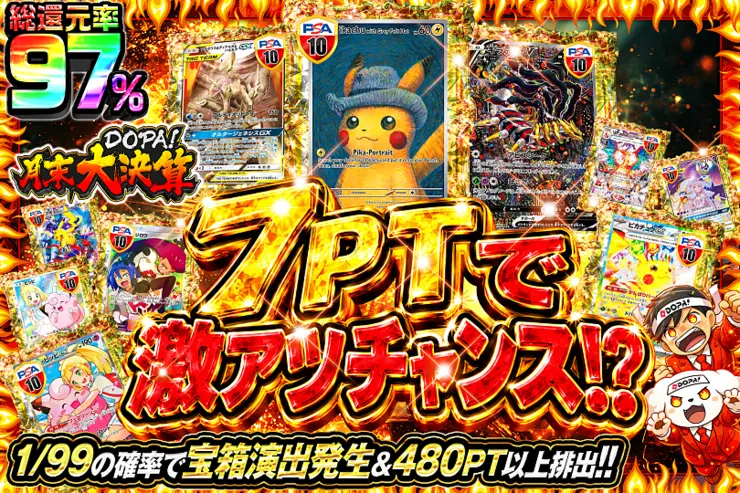 月末DOPA!大決算 7PTで激アツチャンス!?
