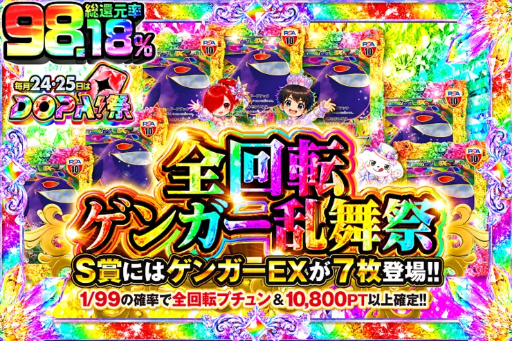 毎月24,25日はDOPA!祭 全回転ゲンガー乱舞祭