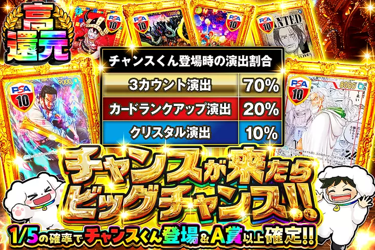 チャンスが来たらビッグチャンス!!
