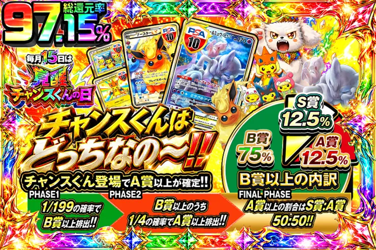 毎月15日は覚醒チャンスくんの日 チャンスくんはどっちなの～!!