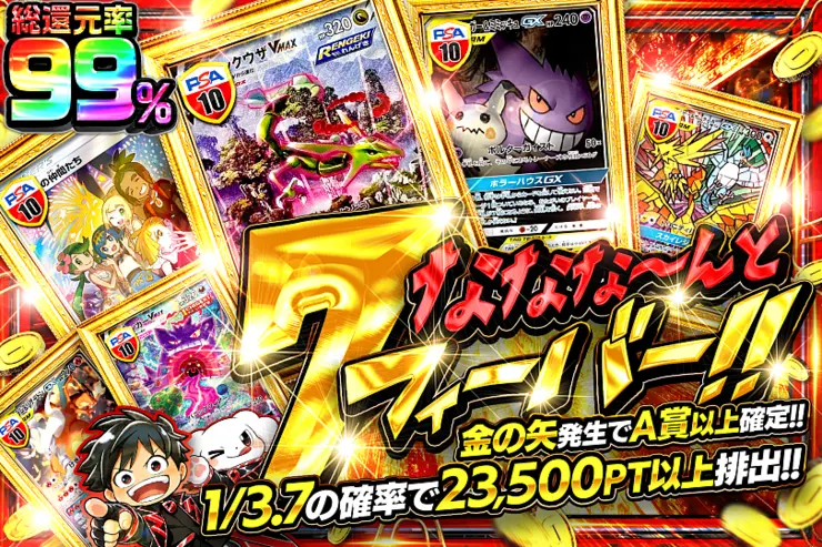 毎月27日は激アツ7! ななな〜んと7フィーバー!!