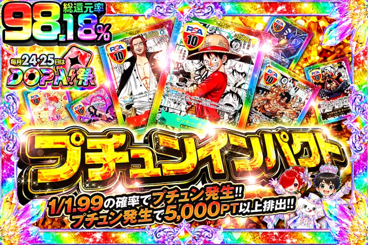 毎月24,25日はDOPA!祭 プチュンインパクト