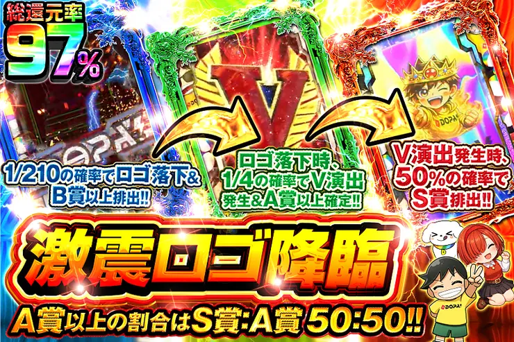 激震ロゴ降臨