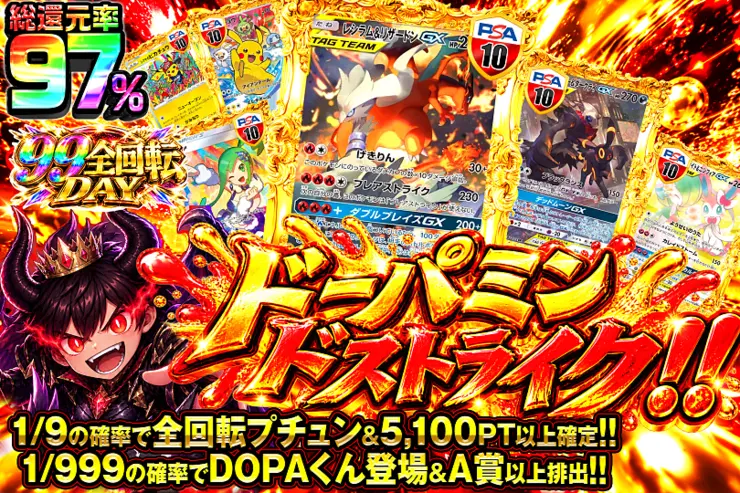 99全回転DAY ドーパミンドストライク!!