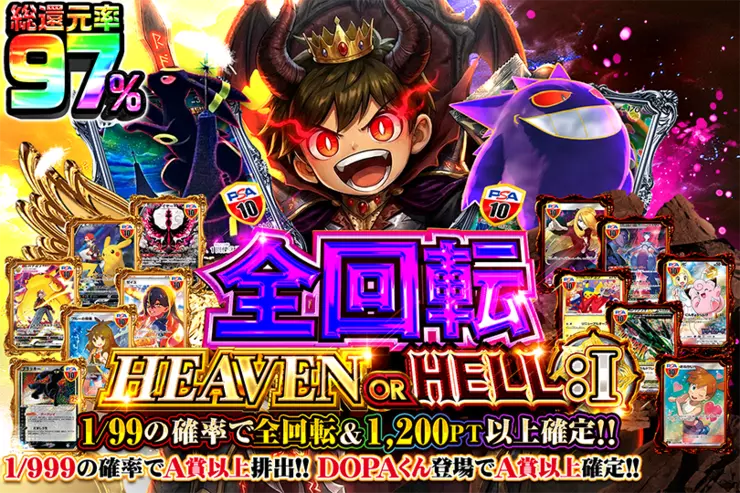 全回転 HEAVEN OR HELL：Ⅰ