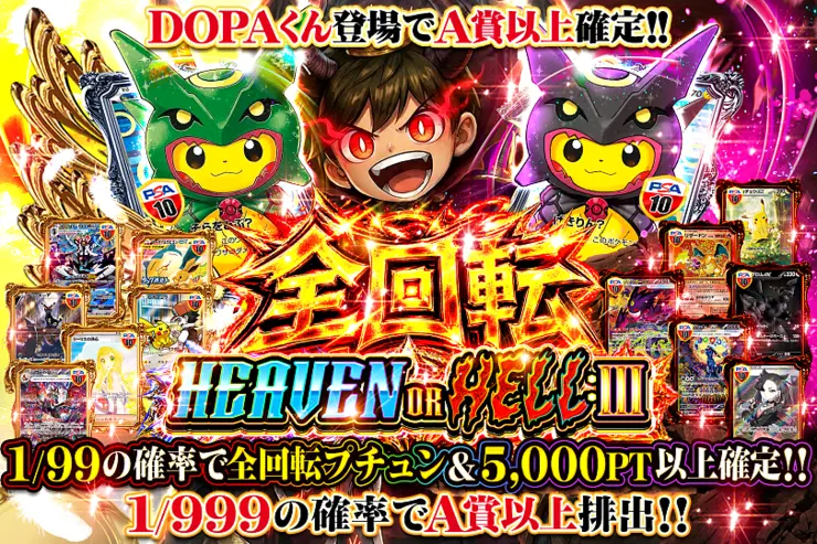 全回転 HEAVEN OR HELL：Ⅲ