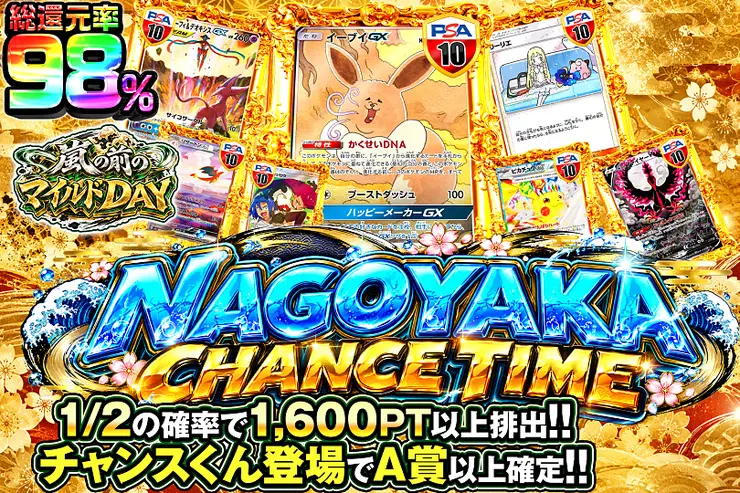 嵐の前のマイルドDAY NAGOYAKA CHANCE TIME