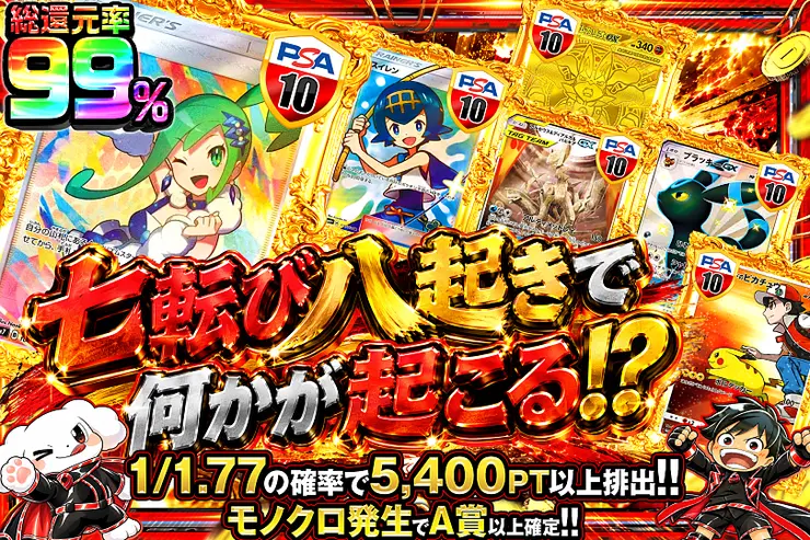 毎月27日は激アツ7! 七転び八起きで何かが起こる!?