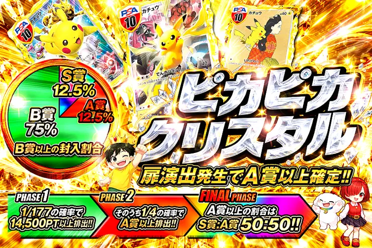 毎月17日は激アツ7! ピカピカクリスタル