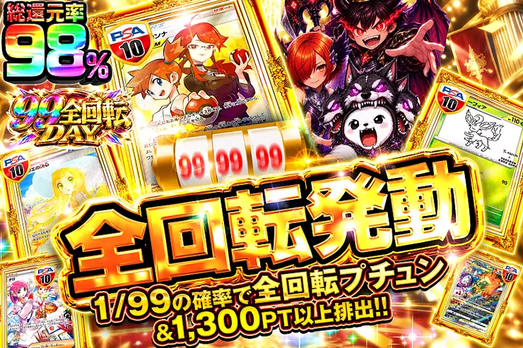 99全回転DAY 全回転発動