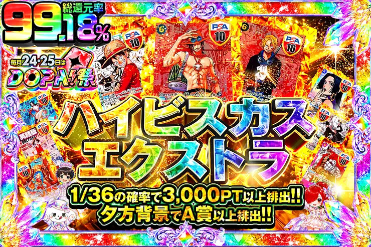 毎月24,25日はDOPA!祭 ハイビスカスエクストラ