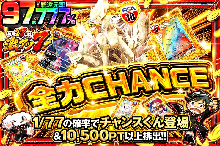 毎月27日は激アツ7! 全力CHANCE