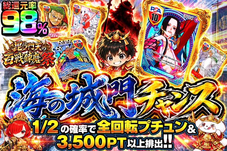 毘沙門天の百戦錬磨祭 海の城門チャンス