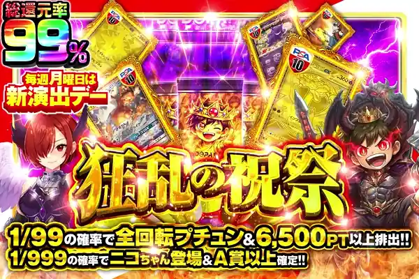 毎週月曜日は新演出デー 狂乱の祝祭