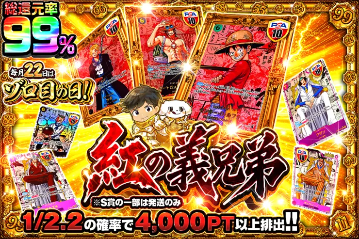 毎月22日はゾロ目の日! 紅の義兄弟
