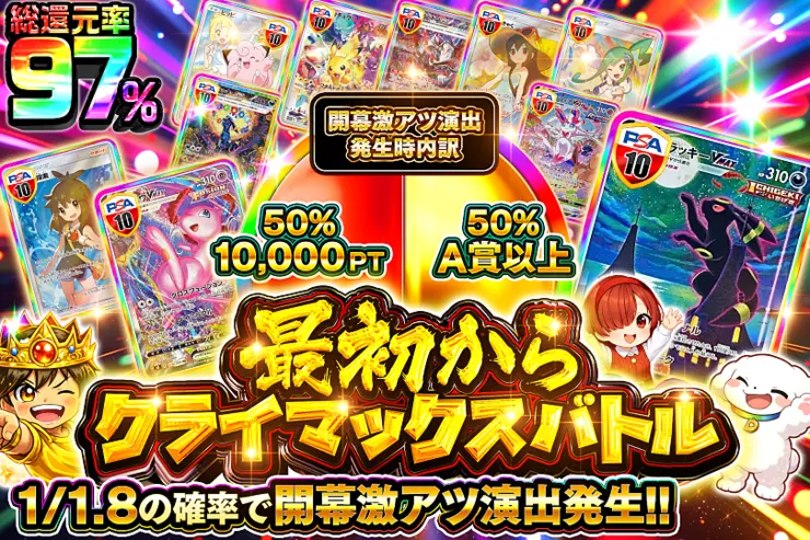  最初からクライマックスバトル