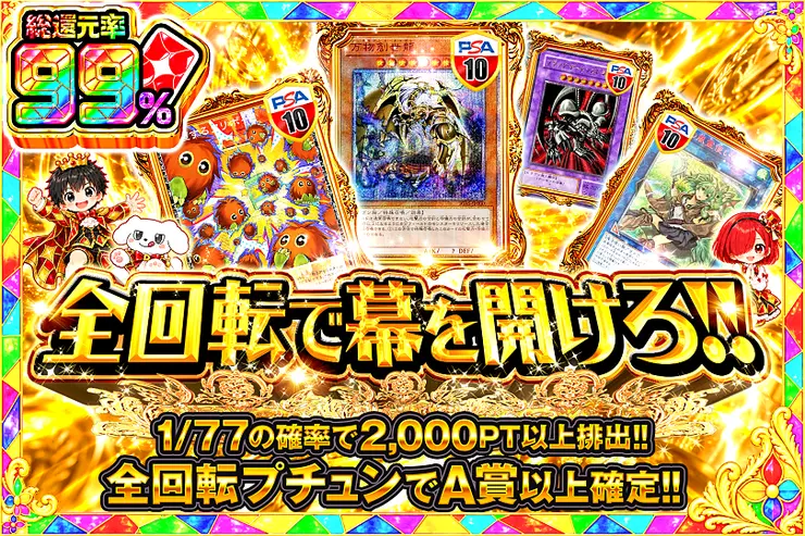 A賞以上の一部は発送のみとなります。