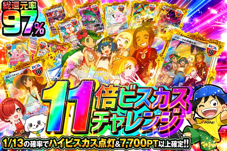 11倍ビスカスチャレンジ