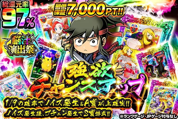強欲チャンスアップ