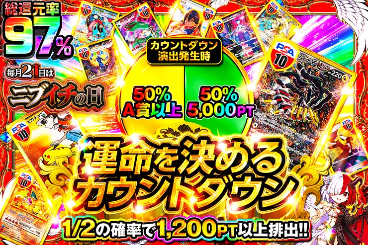 毎月21日はニブイチの日 運命を決めるカウントダウン